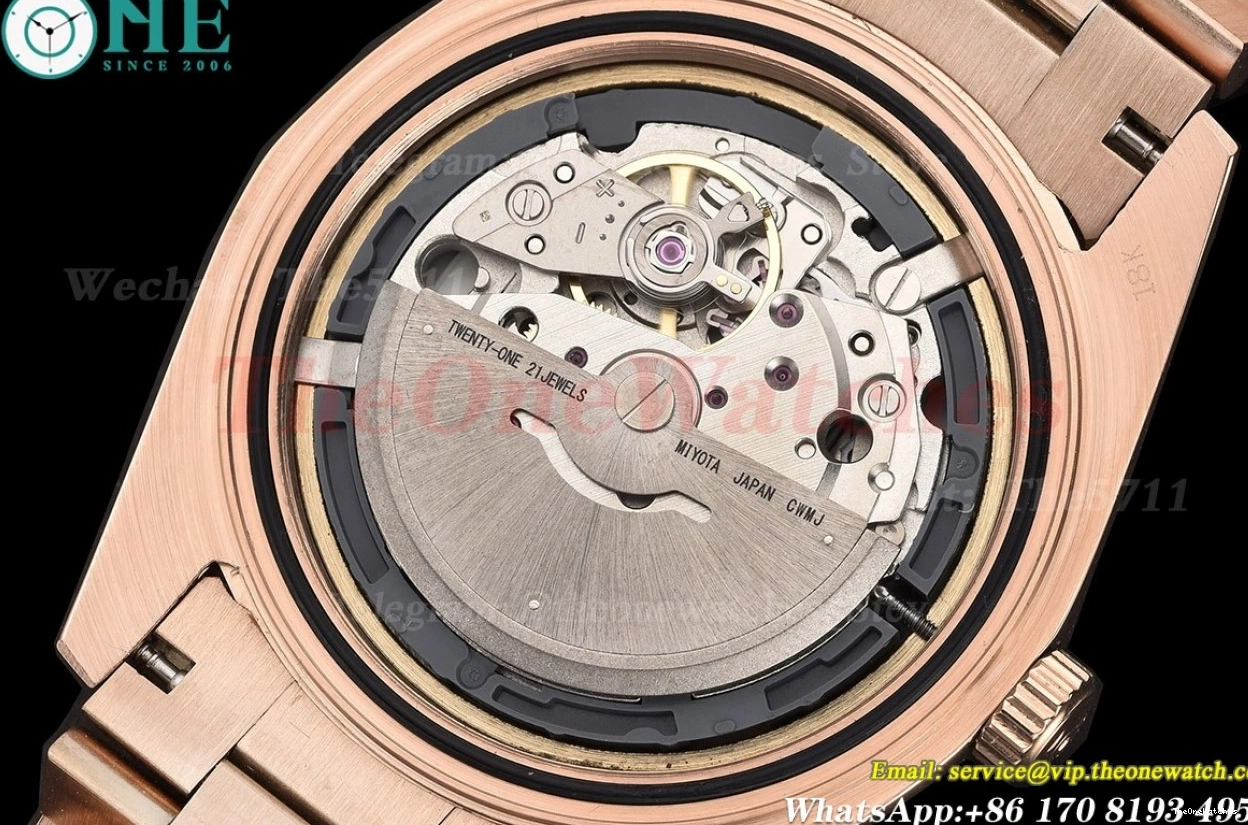 MY8215 GDF Daydate RG RG Dial White 40mm 0110